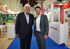 Michael Morgan from Rovero and Daan Bussher from Exportpartner