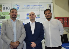 Hasan Akseki, Filippos Potsios and Moin Qureshi from Roam Technology