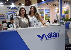 Goknur and Fatima from Vatan Plastk.