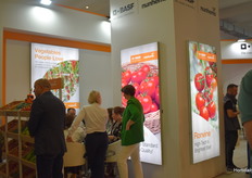 The busy booth of BASF Nunhems