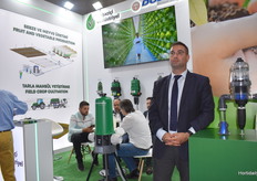 Ensar from Dosatron with their dosing pump