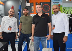 Bulut Gunes from Enorpa, together with Kurt and Pieter Berkel from Langendoen and Adel Alekasir from Enorpa