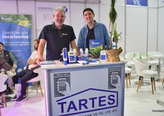 James Goodwin  from BlueLab and Enrique Soriano from Tartes, they work together in Almeria.