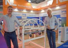 Jari Steekelenburg and Micha van Dasler from van der Valk Systems