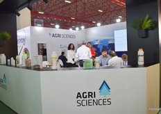 Busy at the booth of Agri Sciences