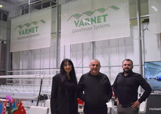 Asia, Ilias and Enver from Varnet Greenhouse Systems, turnkey projects