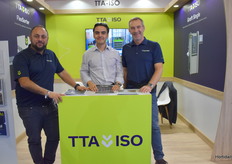 Alessandro Mazzacano, Kemal Karatas and Bram Verschoor from TTA ISO