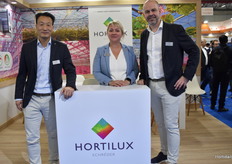 Lawrence Kemerink, Vera Bouklakova and Paul van der Valk from Hortilux