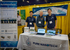 Darren Zhang, Edward Bizari and Kirk Jiao, Pure Nanotech show the new product line and tell more about growers' results with the nanobubbles