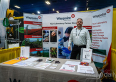 Joe Kiefer, with laboraty and testing partner Waypoint Analytical