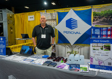 Doug Slatten, Percival Scientific, is having a good show