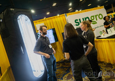 The ANU system and the strong light gained a lot of attention so Scott Massehas been in the spotlight all day