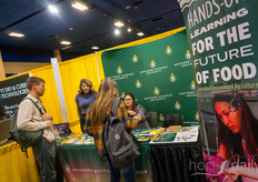 A lot of talks for the team of Northern Michigan University about their courses on the future of food, Controlled Environment Agriculture