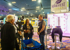 Rick Langale, Harvest Today, has seen quite some cameras turned towards him!