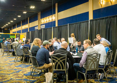 Thursday, several table talks were organised to discuss topics in growing