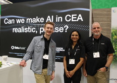 Daniel Haskett, Lessa Philip and Craig Mazzagatta with Canon Virginia