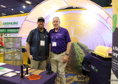 Damon Herbert and Jim Gideon with UbiGro
