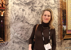 Els Zeeuwen visiting the show, Seaborough