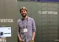 Patrick Ladly-Fredeen with Just Vertical. Indoor farming in Connecticut