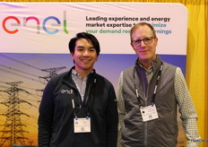 Eric Chang and Keith Webster with Enel North America