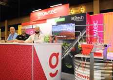 Robert Vandersteen, Freddy Sarkis and Brian Zimmermann with Growtec