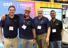 Garrett Wagg, Mike Vandemortel, Dave Cameron and Asvin Parsad, also known as the Bosch Rexroth team
