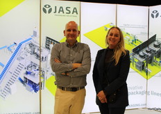 Joost Somfrod and Denise Baths with Jasa Packaging Solutions
