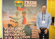 David Scaroni with Fresh Harvest
