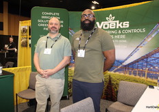 Jorma Voeks and Aaron Dunham with Voeks
