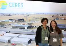 Miriam Schaffer and Kendl Santelli with Ceres Greenhouse Solutions
