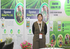 Vaibhavi Bhardwaj of Signature Global, a supplier of organic fertilizers and manures.
