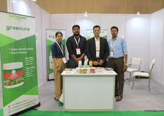Gargi Choudhari, Trilok Singh, Amman Celly and and Vishal Kumar of White Root Organics LLP, a manufacturer and retailer of organic manures and biostimulants based in New Delhi.