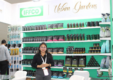 Sheetal Kumari of Aquagri Greentech Pvt. Ltd., IFFCO's India-based venture that develops specialty products for urban gardeners.