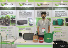 Jinay Gada, Founder at Planteria, which manufactures and exports geofabric planters to France, Maldives, Mauritius, Thailand, Australia and the USA.