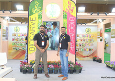 Zeeshan Rang and Simran Rang, founders of Biocarve Seeds, a 22-year old pan-India supplier of flower, vegetable and herb seeds.