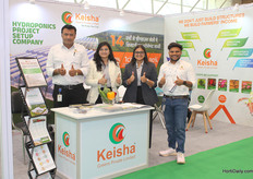 Chirag Patel and the Keisha Greens Pvt. Ltd. team highlighted their turnkey greenhouse farming solutions for flowers, vegetables, fruits, and herbs. Their operations span15 countries.