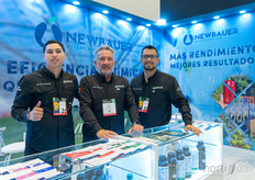 Alvaro García, Rene Avila & Erick Torres, Newbauer.