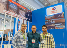 Armando Meza, Elias Alvarez and Faustino Delgado, Alvaplast.