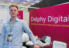 Bernard van Loon, Delphy, shows cultivation software Delphy Digital