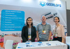 Clara Malpica from Oboya visits Marco Visser & Bianca van Dijk from Geerlofs.