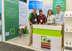 Fertichem Team and visitors.
