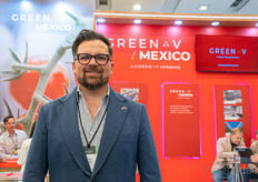 Flavio Inzunza, GreenV. GreenV, uniting several Dutch suppliers, opened a new office in Mexico during the trade show.