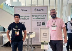 The GreenTech Americas Innovation Award jury has highlighted the Sera Greenhouse Intelligence Platform as an impactful product, so  Florin and Francisco were very happy. More about their platform here.