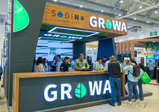 Growa's Booth, crowded all days at the expo.
