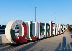 Host city, Queretaro in football mood for the world cup.
