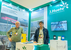 Are we seeing double? No, it's really Javier Huete Sr and Jr of J.Huete Greenhouses.