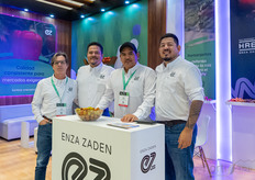 Juan Lavastida, Carlos Arana, Aaron Torres and Francisco Aguilar, Enza Zaden.