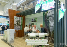 Peter Lexmond and Marc Staring, Meteor Systems, had three days filled with conversations