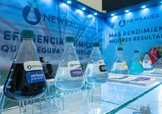 Newbauer products at their booth.
