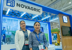 Novagric: Liliana Noriega and Reyna Guerrero.